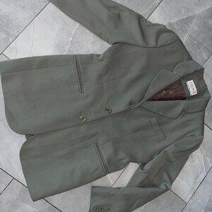 Vintage Braemar Sage Wool Blazer
